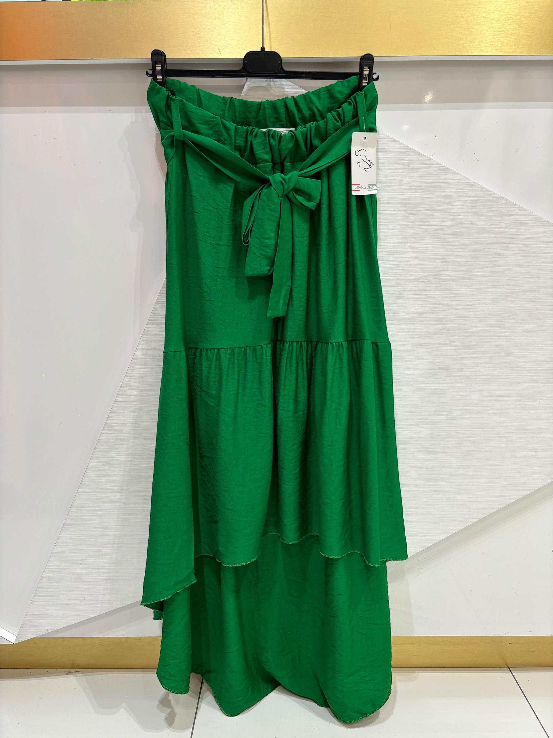 Jupe Asymétrique Verte – Image 8