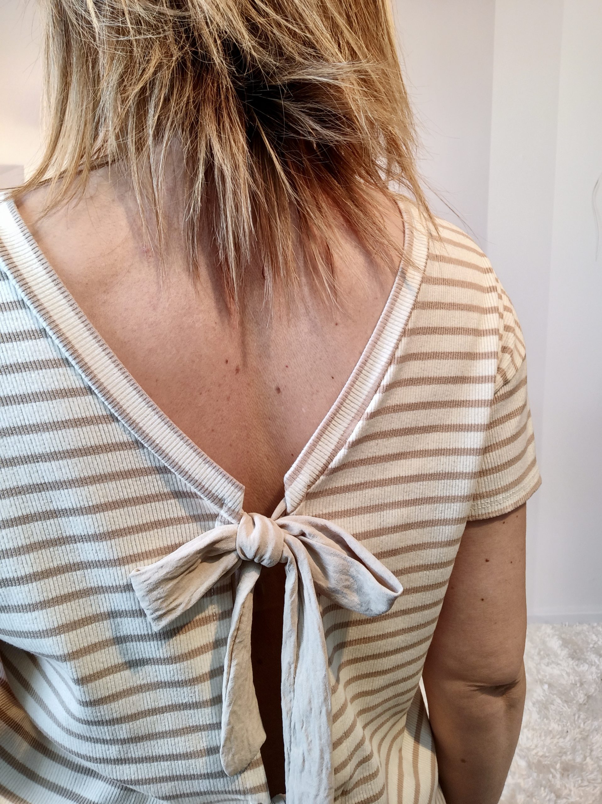 Marinière Noeuds Beige – Image 6