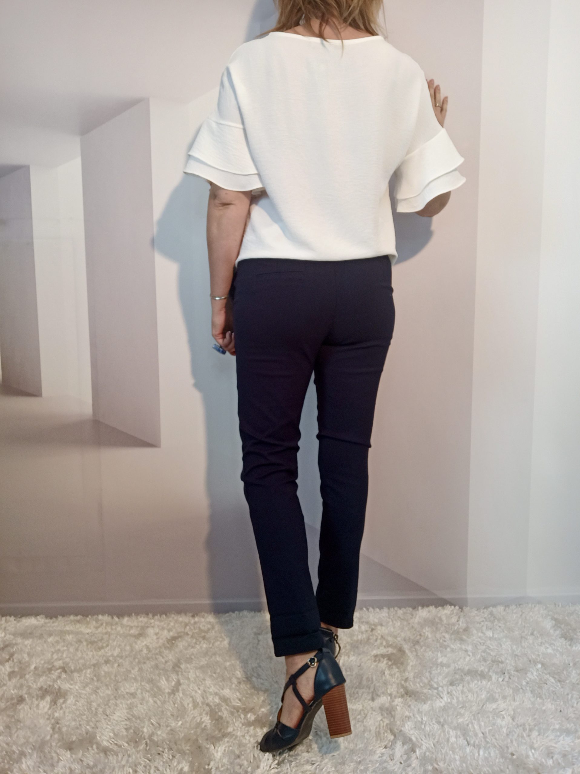 Pantalon Droit Marine – Image 4