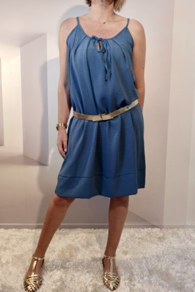 Robe Bretelle Bleu Jean
