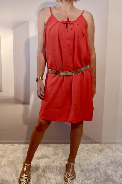 Robe Bretelle Corail