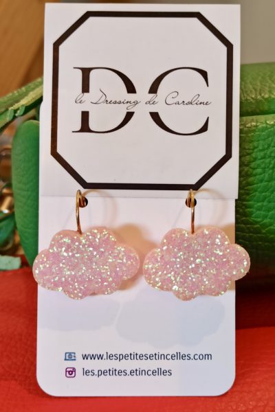 Broucles d'oreilles Nuage