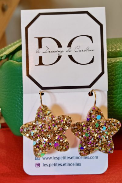 Broucles d'oreilles Etoile