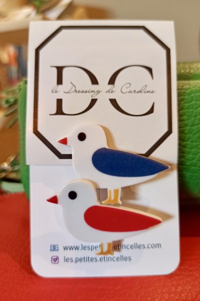 Broche Mouettes