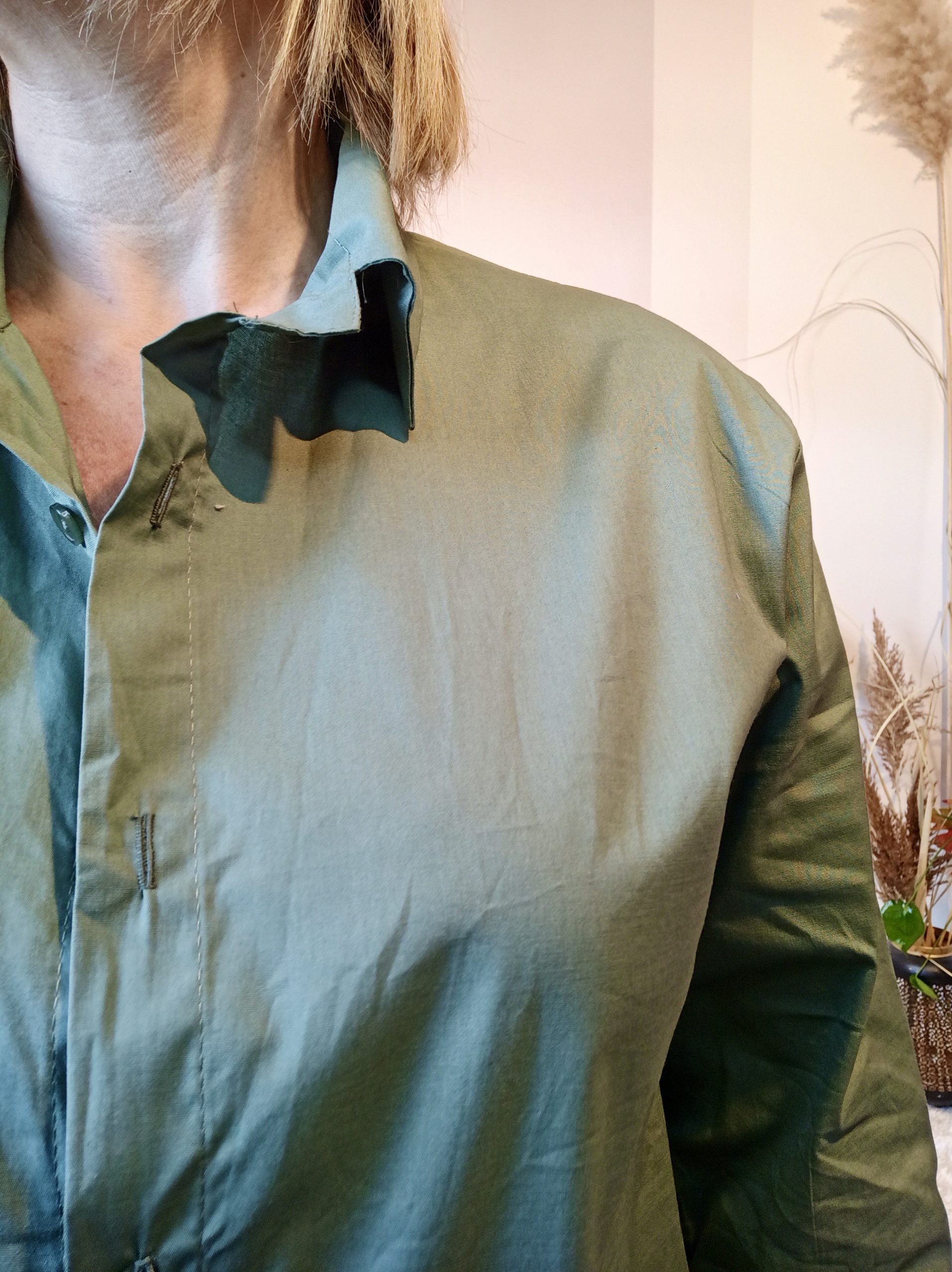 Chemise Classique Kaki – Image 5