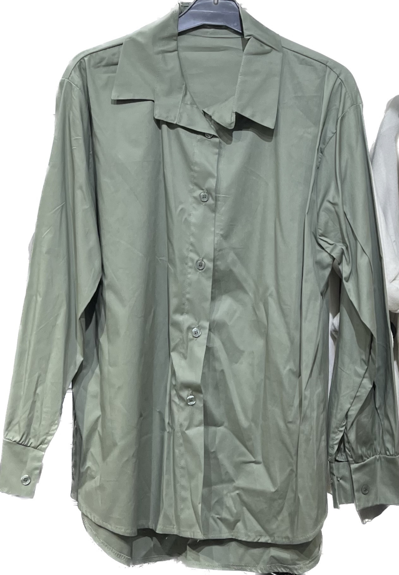 Chemise Classique Kaki – Image 7