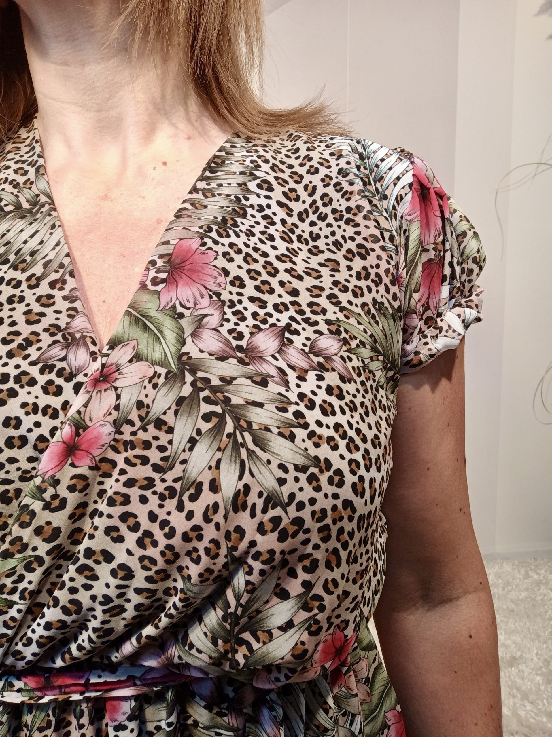 Robe Cache-Coeur Léopard – Image 5