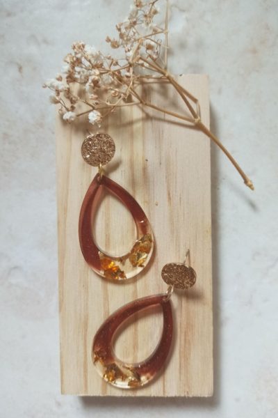 Boucle d'Oreille La R